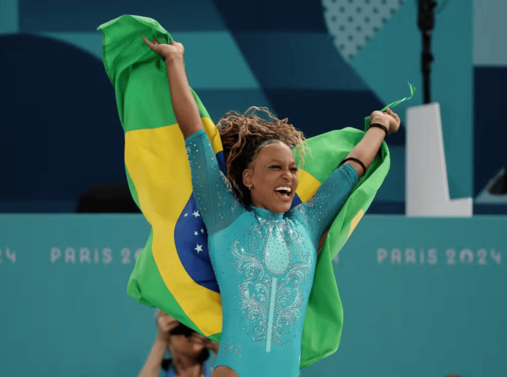 Rebeca Andrade Conquista Ouro