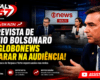 Entrevista de Flávio Bolsonaro Faz GloboNews Disparar na Audiência