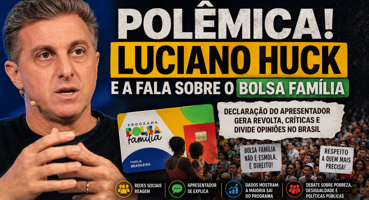 Luciano Huck Bolsa Família