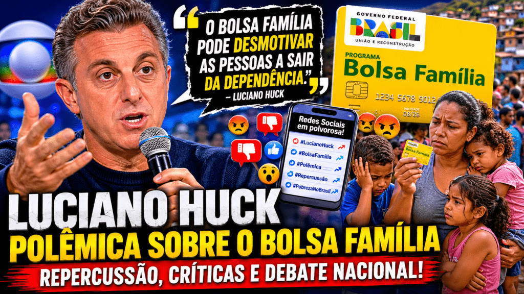 Luciano Huck Bolsa Família