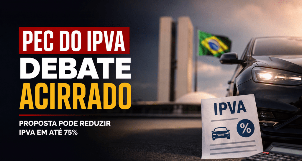 PT vota contra PEC que pode reduzir IPVA em até 75% e proposta avança na Câmara