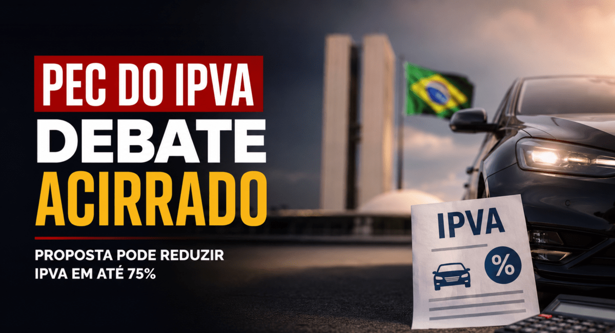 PT vota contra PEC que pode reduzir IPVA em até 75%; entenda a proposta