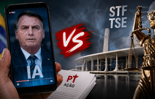 PT aciona STF e TSE por vídeo de Bolsonaro com IA e caso divide opiniões no Brasil