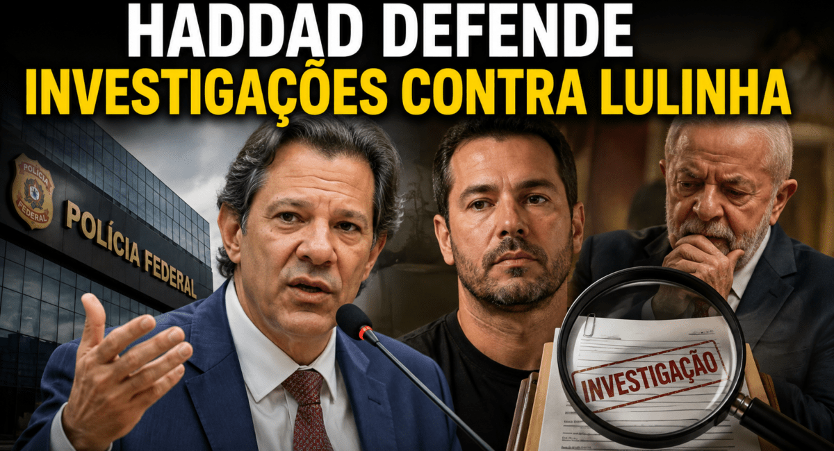 Haddad Defende Investigações Contra Lulinha