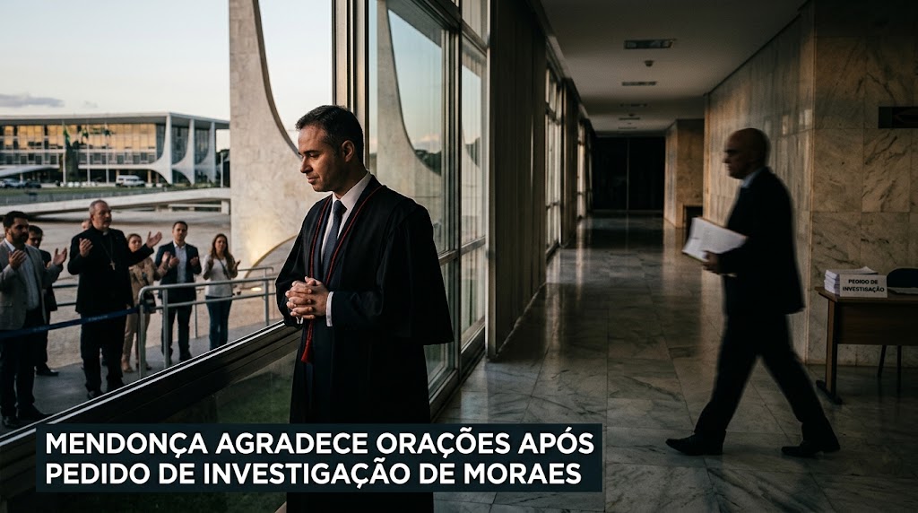 André Mendonça agradece orações após pedido de investigação feito por Alexandre de Moraes no STF