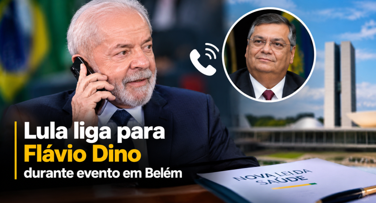Lula liga para Flávio Dino durante evento e ligação ao vivo gera reação política